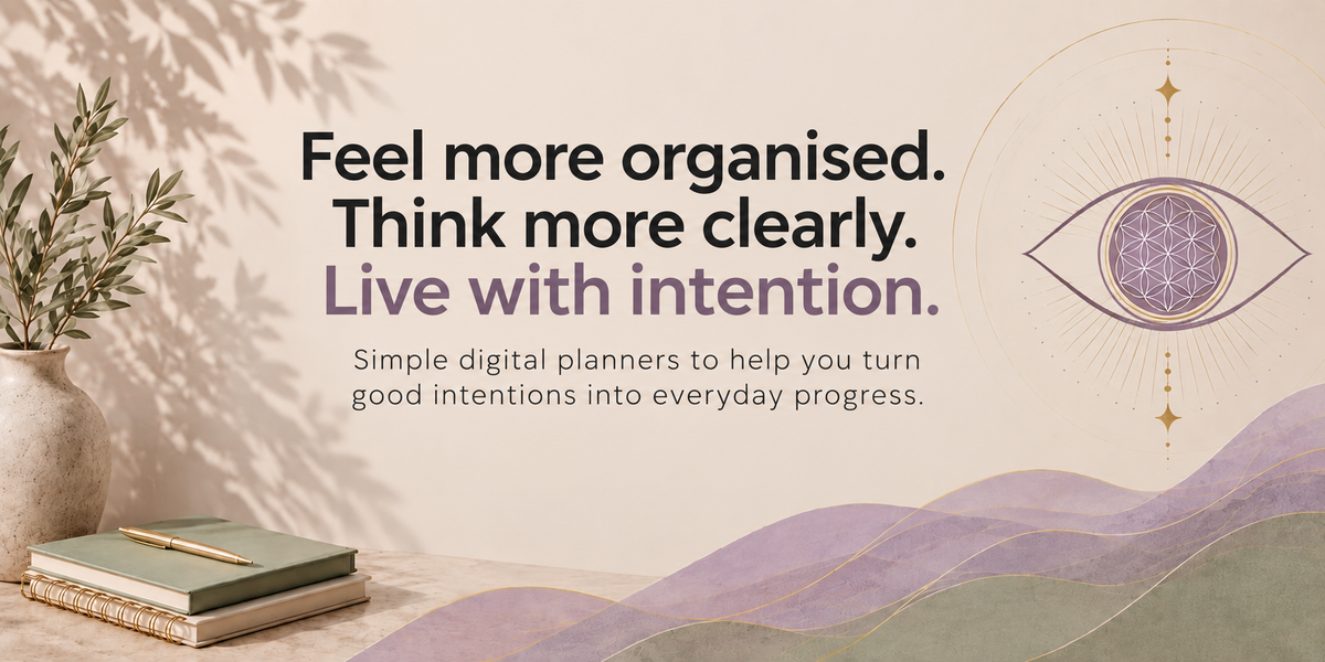 Focused Living — feel more organised, think more clearly, live with intention